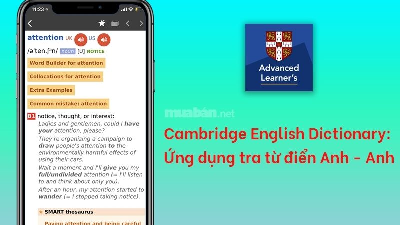 app từ điển tiếng Anh