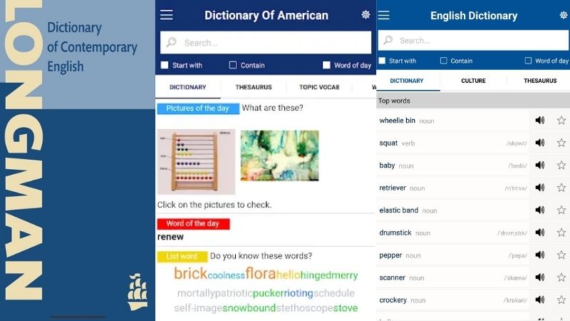 app từ điển tiếng Anh