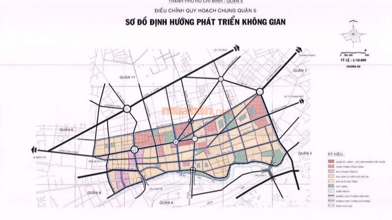 Quận 5 có bao nhiêu phường? Thông tin quy hoạch như thế nào?