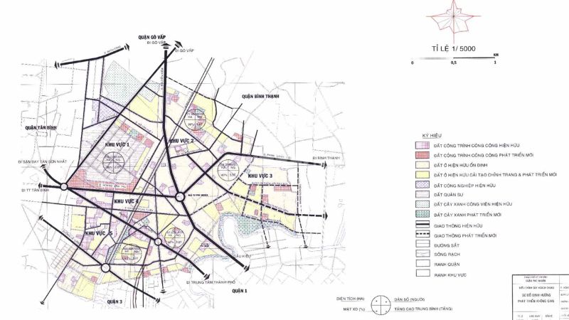 Bản đồ quy hoạch quận Phú Nhuận