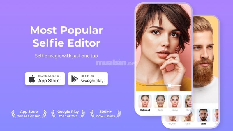 FaceApp - ứng dụng selfie và chỉnh sửa ảnh đẹp