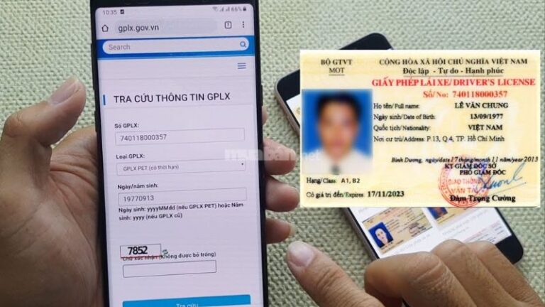 Hướng dẫn cách tra cứu bằng lái xe mới nhất hiện nay