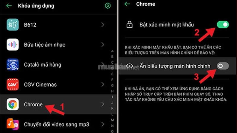 App ẩn ứng dụng