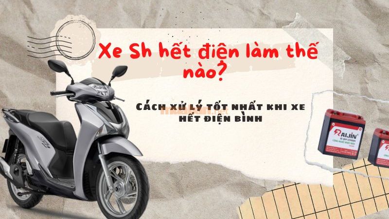 Cách mở khóa xe SH khi hết bình hiệu quả, nhanh chóng