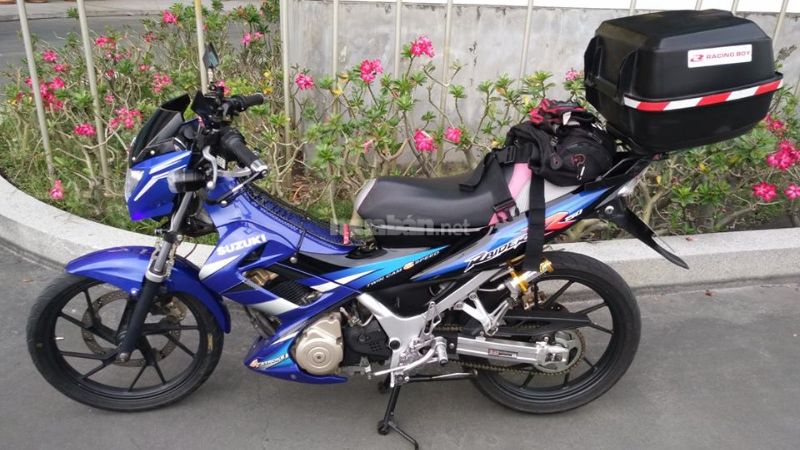 Raider độ touring dành cho phượt thủ