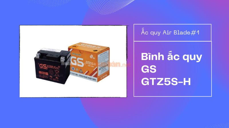 Bình ắc quy GS GTZ5S-H