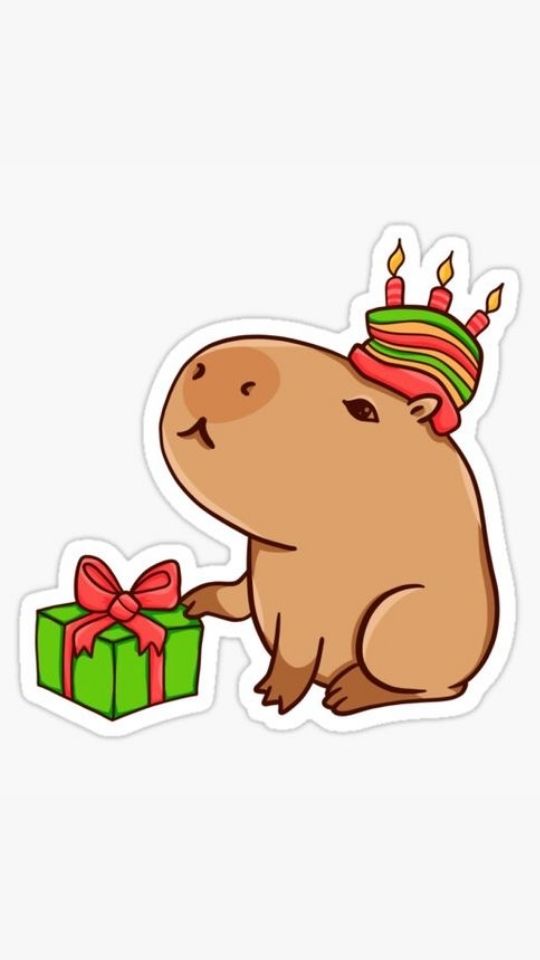 Capybara đón mừng sinh nhật 