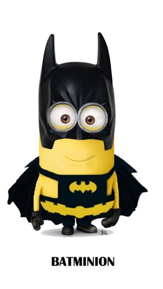 Minion hóa thân thành Batman 