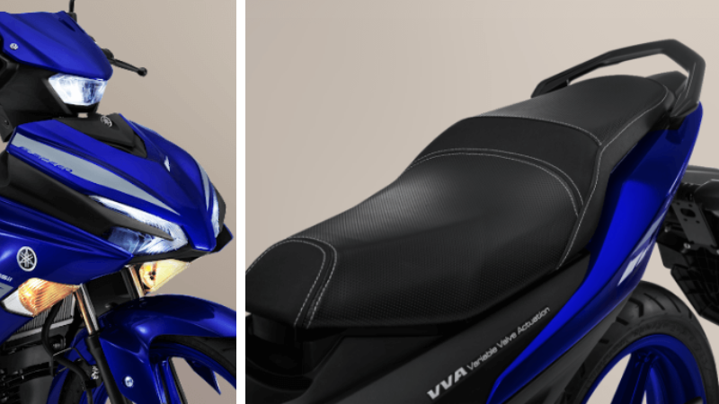 Thiết kế Exciter theo phong cách thể thao, tạo cảm giác thoải mái cho người lái (Nguồn ảnh: Yamaha Motor Việt Nam)