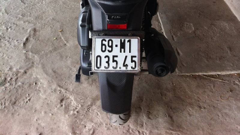 Biển số xe máy 69N1 tại Cà Mau