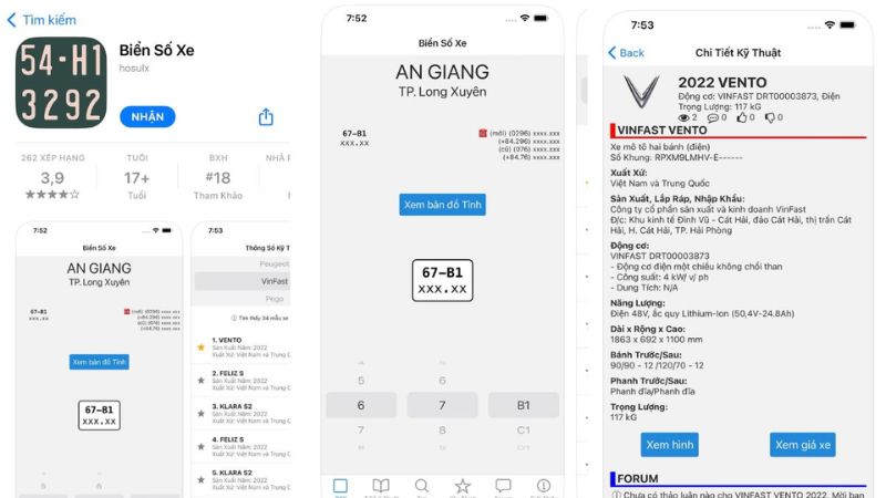 App tra cứu biển số xe nhanh chóng, thuận tiện, hot nhất hiện nay