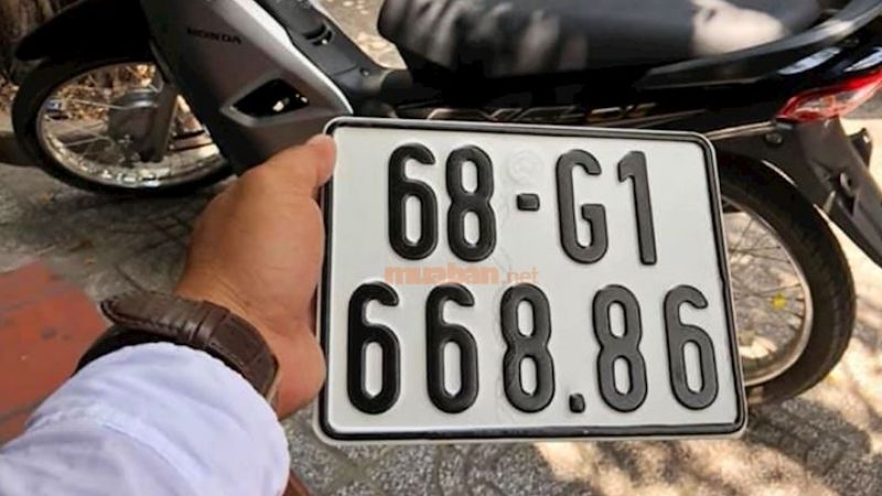  Ký hiệu biển số xe máy 