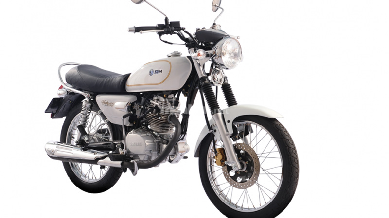 Xe SYM Husky Classic 125 là xe côn tay phong cách cổ điển được yêu thích