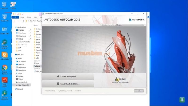 Cách crack Autocad 2018