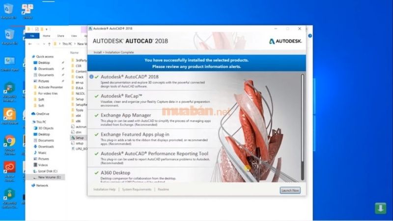 Cách crack Autocad 2018