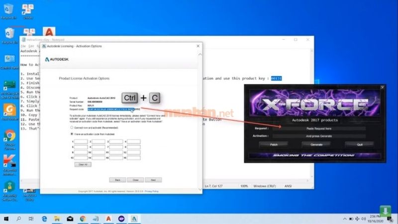 Cách crack Autocad 2018