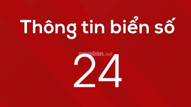 Biển số xe Lào Cai theo cập nhật mới nhất là 24