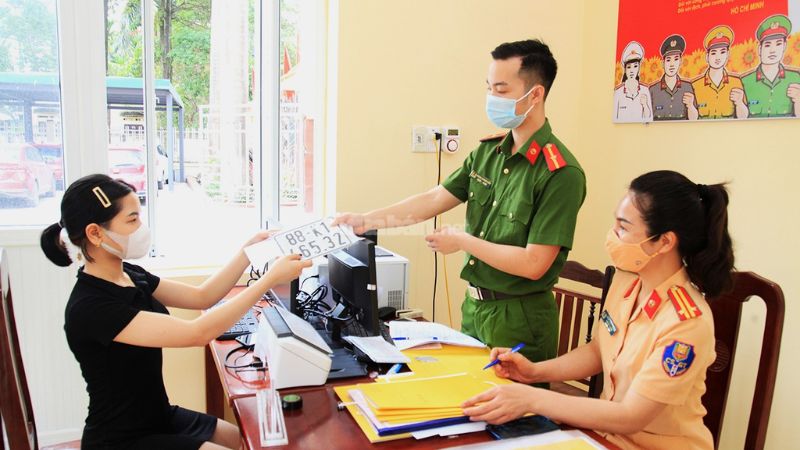 1. Thủ tục đăng ký biển số xe Hậu Giang