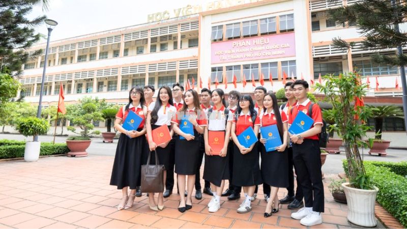 Điểm chuẩn các ngành đào tạo tại TP.HCM cao hơn phân hiệu Quảng Ngãi nhưng thấp hơn trụ sở tại Hà Nội của Học viện Hành chính Quốc gia