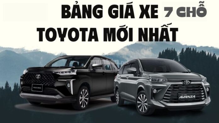 Giá xe Toyota 7 chỗ