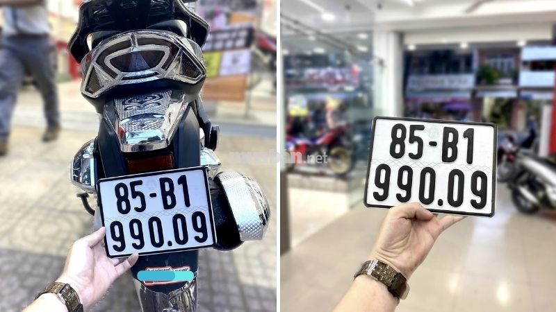 Quy cách thể hiện bảng số xe Ninh Thuận