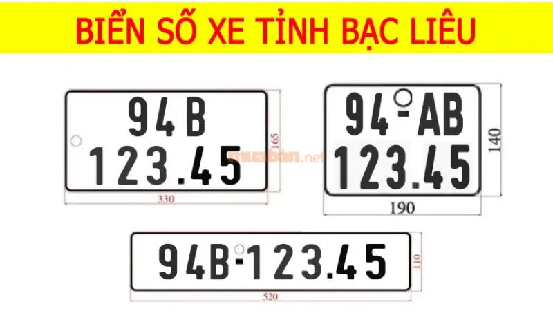 Tra cứu Ký hiệu biển số xe Bạc Liêu