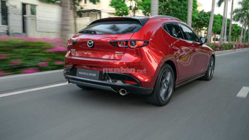 Phiên bản SPORT của Mazda 3 được thiết kế theo dạng hatchback - Nguồn: Internet