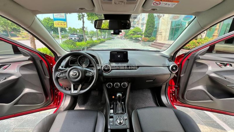 Một phần không gian bên trong của Mazda CX-3 - Nguồn: Internet