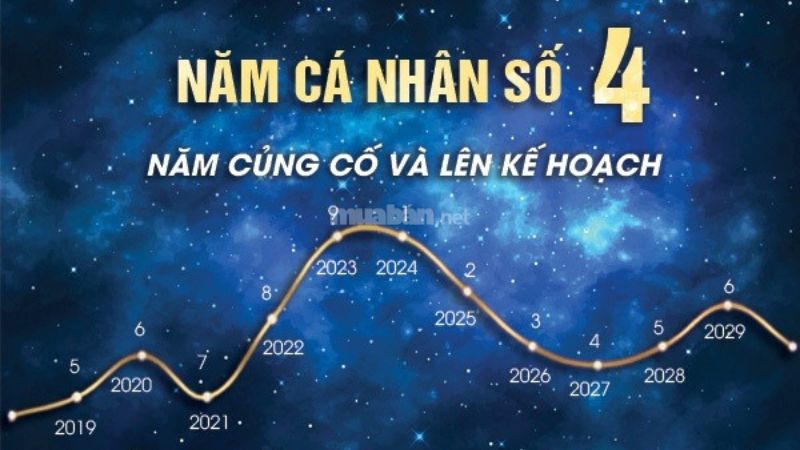 Tổng quan về năm số 4 theo thần số học