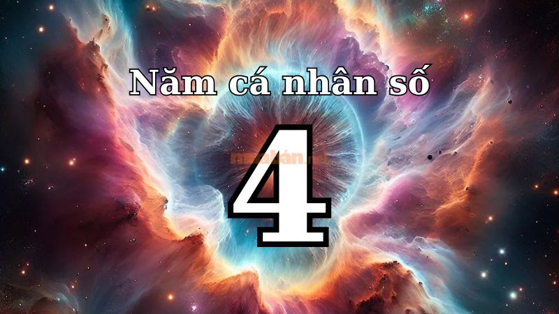 Ý nghĩa năm cá nhân số 4 trong thần số học