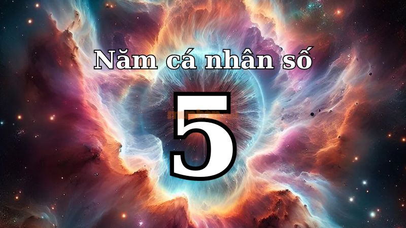 Ý nghĩa năm cá nhân số 5 trong thần số học