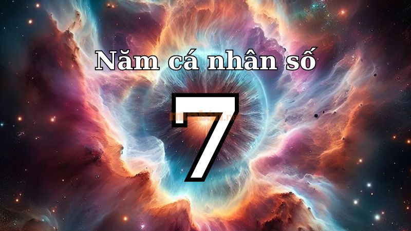 Ý nghĩa năm cá nhân số 7 trong thần số học