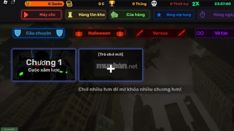 Mở ứng dụng Roblox và chọn tựa game Skibi Defense