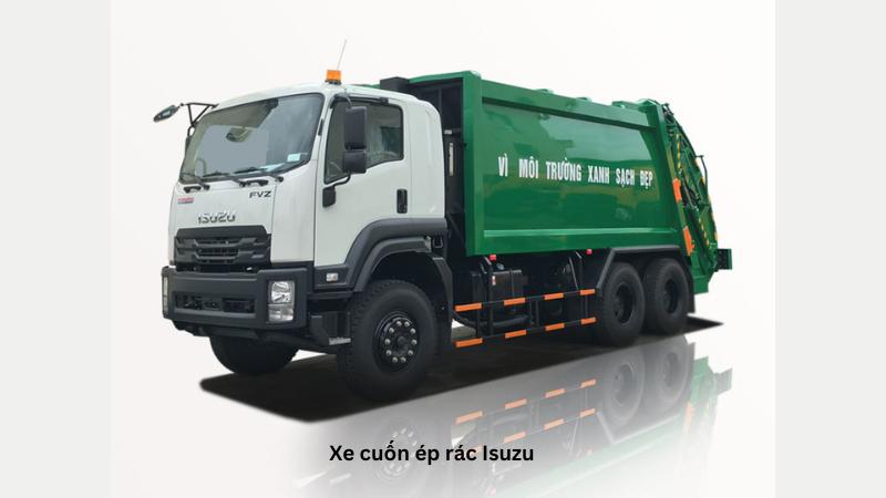 Giá xe cuốn ép rác Isuzu