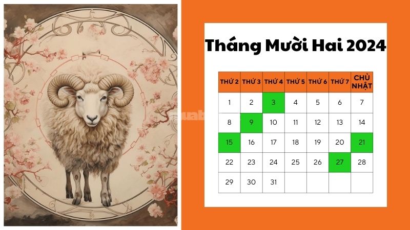 Ngày tốt mua xe tháng 12 năm 2024 cho tuổi Mùi