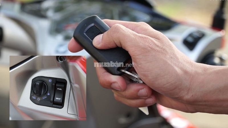 Xe Honda AB 2018 được trang bị hệ thống Smart Key