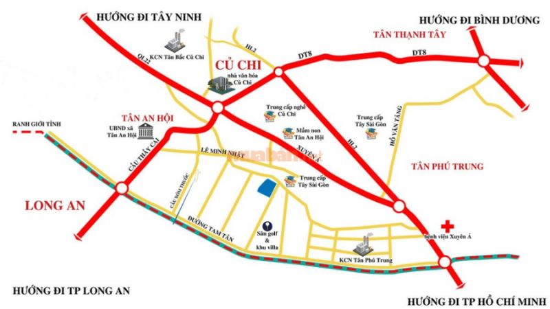 Thông tin chi tiết huyện Củ Chi