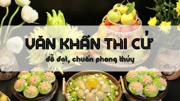 Các mẫu văn khấn thi cử thuận lợi, may mắn