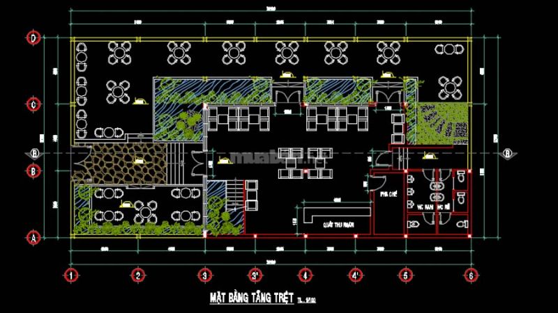 Bản vẽ hệ thống điện nước - Nguồn ảnh: Sưu tầm