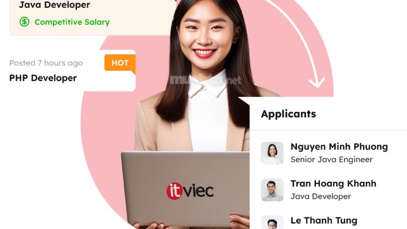 Itviec.com là trang tuyển dụng chuyên cho ngành công nghệ thông tin