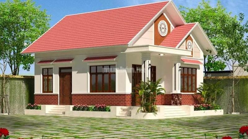 Nhà cấp 4 mái Thái đẹp giá rẻ 300 triệu thoáng mát, đủ tiện nghi