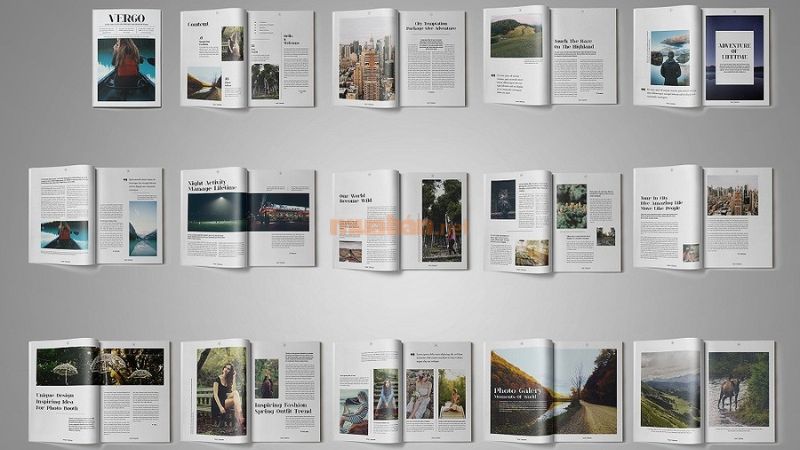 Thiết kế báo, tạp chí – Magazine Design