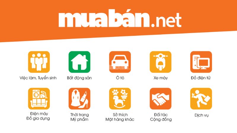 Muaban.net là một trong những trang rao vặt uy tín và hàng đầu tại Việt Nam.