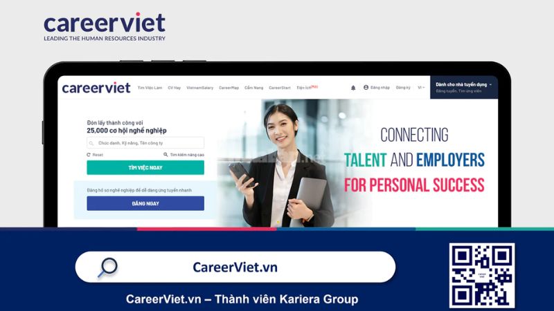 CareerViet cung cấp nhiều gói dịch vụ đăng tin phục vụ doanh nghiệp - Nguồn ảnh: Sưu tầm