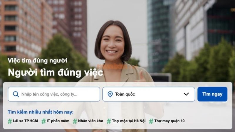 Vieclam.net là nền tảng kết nối nhanh chóng, hiệu quả