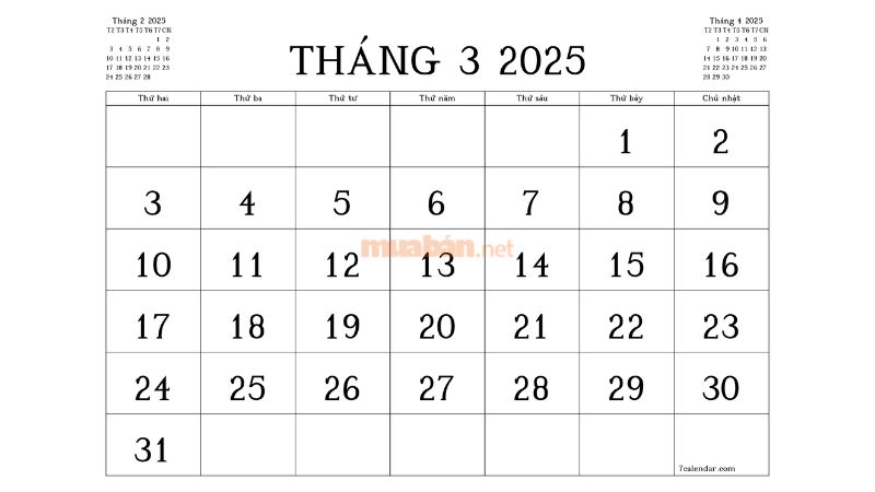 Tháng 3 năm 2025 có 6 ngày tốt để sinh con