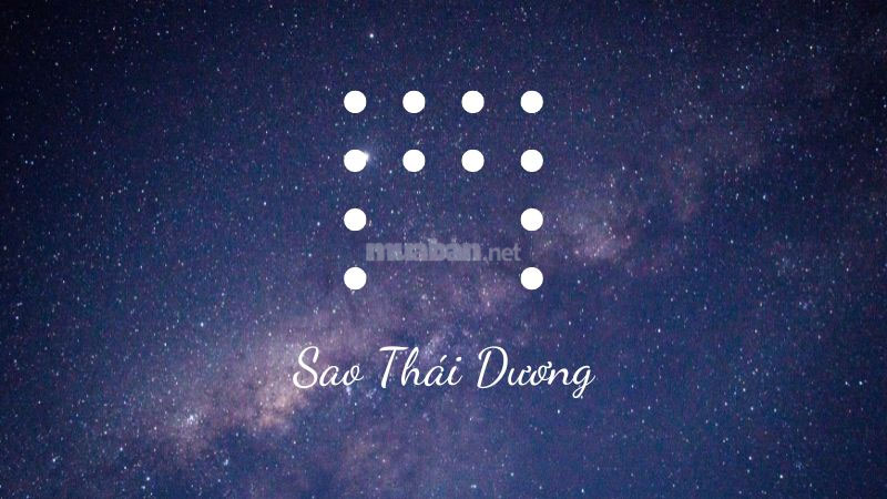 Sơ đồ dâng sao Thái Dương