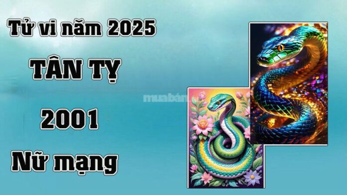 Dự đoán tử vi tuổi Tân Tỵ 2001 nữ mạng 2025 chi tiết.