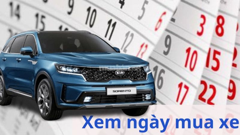 Một số lưu ý quan trọng khi xem ngày mua xe