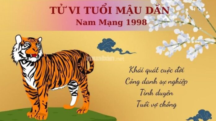 Tử Vi 2025 Tuổi Mậu Dần 1998 Nam Mạng